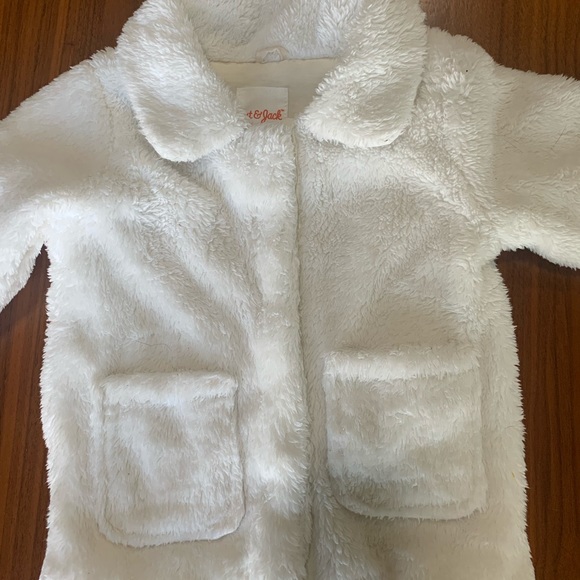 Cozy, fuzzy Cat and Jack coat - Picture 2 of 5